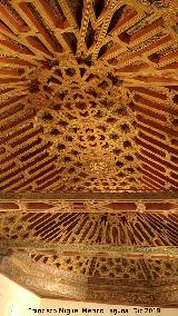 Madraza. Artesonado mudéjar del Salón de los Caballeros XXIV